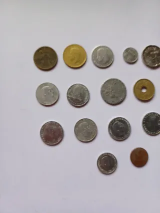 Lote monedas antiguas España