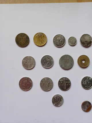Lote monedas antiguas España