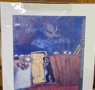 POSTER REPRODUCCION DE CUADRO DE CHAGAL