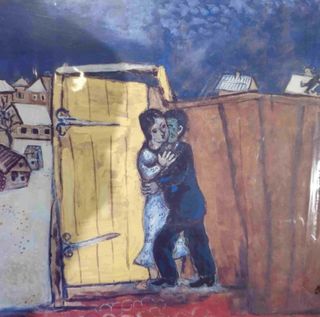 POSTER REPRODUCCION DE CUADRO DE CHAGAL