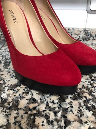 Zapatos de tacón rojos CATWALK