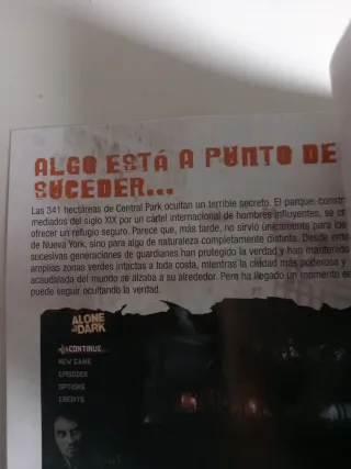 Manual Alone in the Dark PS3