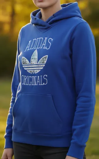Sudadera Adidas Originals Talla 34 Azul