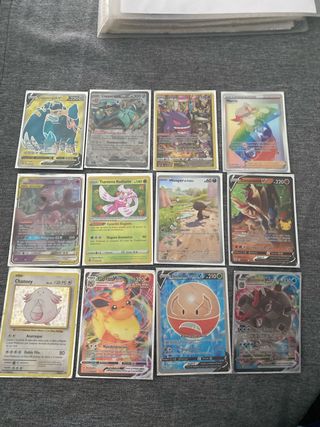 Cartas Pokémon Variadas