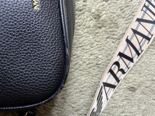 Bolso bandolera negro usado