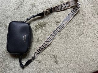 Bolso bandolera negro usado