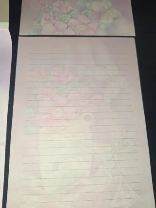 Portada y carta Perfumada Sunny