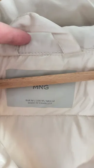 Anorak/Parka Beige Talla M