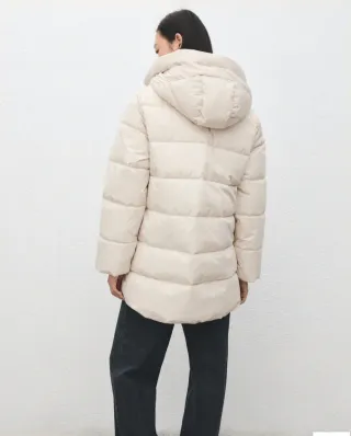 Anorak/Parka Beige Talla M