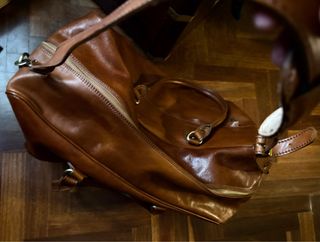 Bolso de viaje Salvador Bachiller marrón