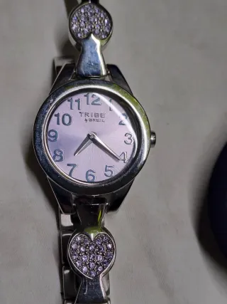 Orologio Breil donna argento e viola