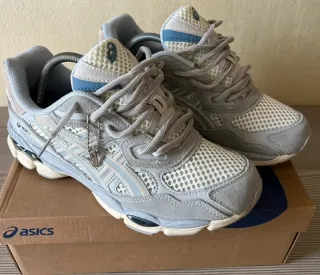 Zapatillas Asics Gel NYC Grises y Azules