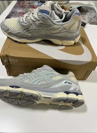 Zapatillas Asics Gel NYC Grises y Azules