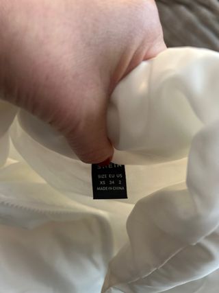 Chaqueta anorak blanca Talla XS