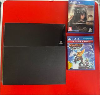 PS4 (PlayStation 4) + 2 Juegos