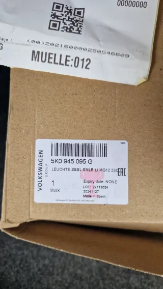 Pilotos Golf MK6 ORIGINALES!