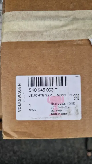 Pilotos Golf MK6 ORIGINALES!