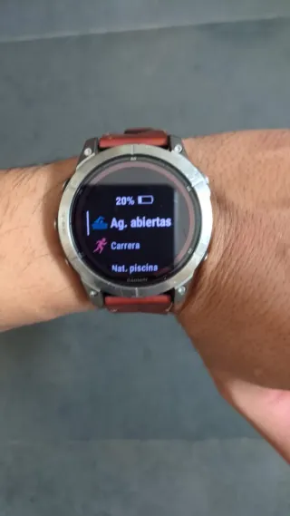 Garmin Fenix 7 Pro Solar Sapphire Piel