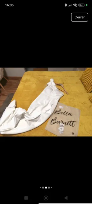 Vestido Novia Boda Civil Blanco