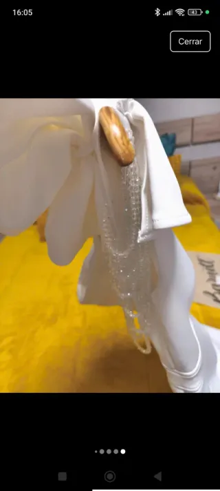 Vestido Novia Boda Civil Blanco