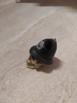 Ferma carta Teschio English Policeman