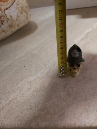 Ferma carta Teschio English Policeman