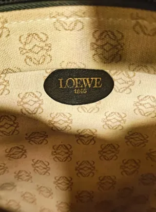 Bolso Loewe Negro Piel