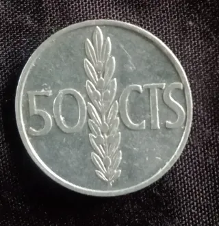 Moneda 50 céntimos 1975
