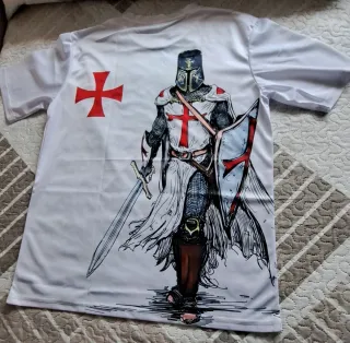 Camiseta Caballero Medieval Templario