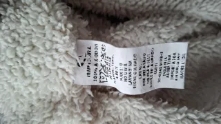 Chaqueta cuadros mujer azul y blanco