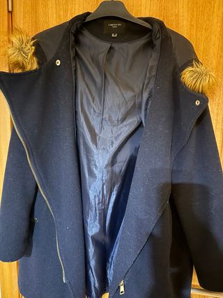 Sobretudo azul escuro CORTFIEF