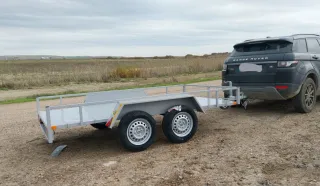 Plataforma remolque 3m