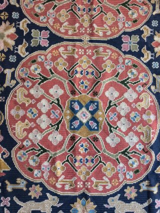 Alfombra Lana Vintage Arraiolos
