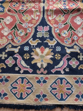 Alfombra Lana Vintage Arraiolos