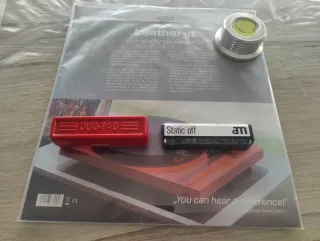 Alfombrilla Pro-Ject Leather-it Nera + accessori