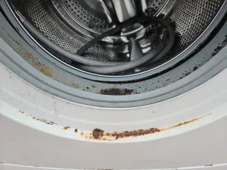 Lavadora Blanca Carga Frontal