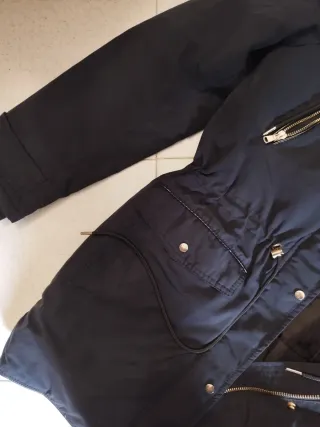 Cappotto blu Pimkie con cappuccio