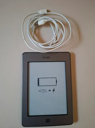 E-book Kindle Touch Amazon Gris