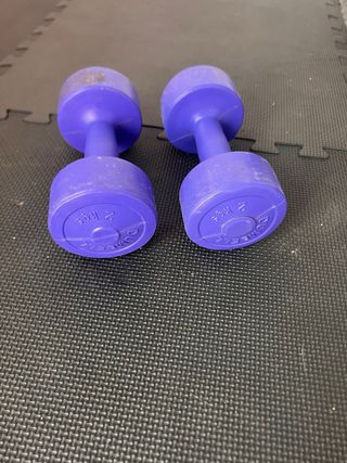 2 Pesas Moradas 2 Kg