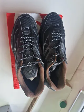 Nike Shox Ride 2 Zapatillas Negras Plata