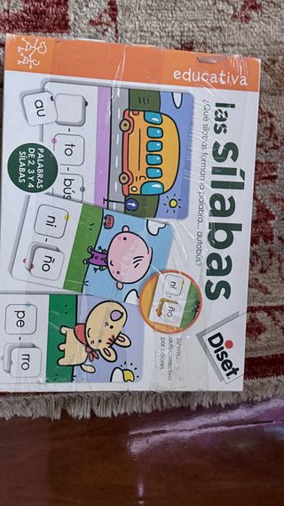 Juego Educativo Sílabas disset