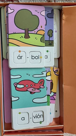 Juego Educativo Sílabas disset