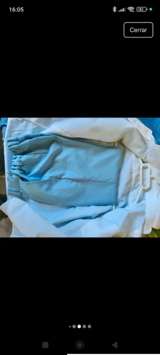 Traje de niño 4 piezas azul