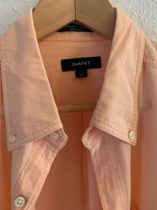 Camisa Gant Algodón Fino Popelín XL