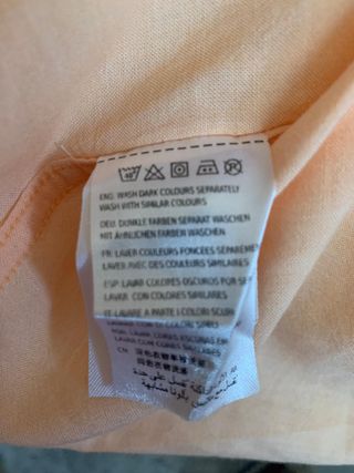 Camisa Gant Algodón Fino Popelín XL