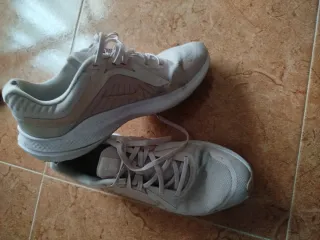 Zapatillas deportivas mujer rosa y blanco