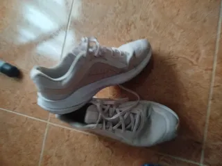 Zapatillas deportivas mujer rosa y blanco