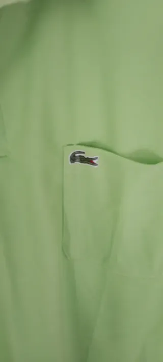 2 polos Lacoste caballero verde