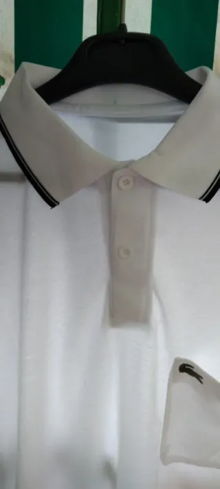 2 polos Lacoste caballero verde