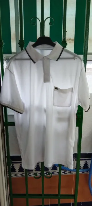 2 polos Lacoste caballero verde